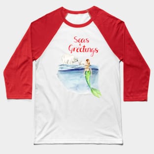 Seas & Greetings Baseball T-Shirt